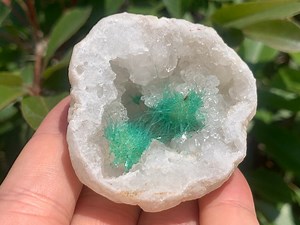 Morocco Geode Specimen: Green Goethite Crystal Cluster - Etsy