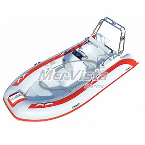 [Hot Item] 13FT Inflatable Bottom Fiberglass Floor Hypalon Boat Rib390