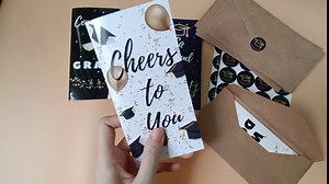 PINKEESEA Graduation Cards 2023-10 Pack - Graduation Greeting Cards - Bulk Grad Cards(cheerstoyou)