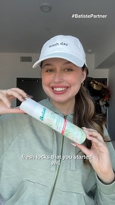 PRO TIP: Apply dry shampoo before heading out on your hot girl walk! ✅ Would you try this hair hack? | Batiste