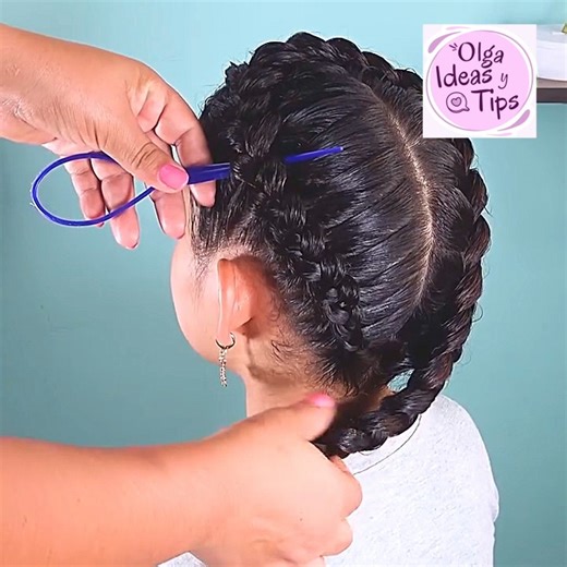 ❤️ Hermosa Canasta Con Trenzas Paso a Paso | Olga Ideas y Tips