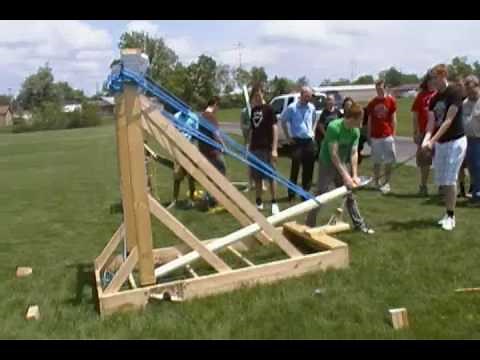 Giant Hybrid Torsion Catapult