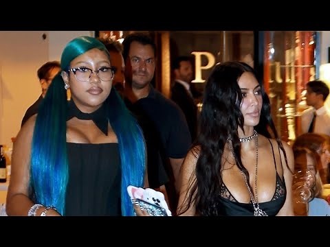 North West, 12, Looks All Grown Up With Blue Hair and Corset