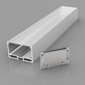 [Hot Item] 50mm X 32mm LED Linear Light Housing with LED Linear Light Diffuser