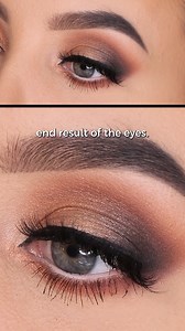 Holiday Smokey Bronze Eye Makeup Tutorial! #makeup #Holidays #glam | An Knook