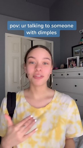 pov: ur talking to someone with dimples #pov #dimples #kaylinpov
