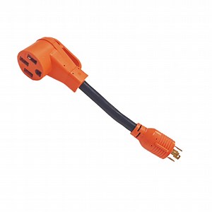 [Hot Item] 4 Prong 30 AMP L14-30p Locking Male Plug to 50A 14-50r Female Generator Adapter Cord