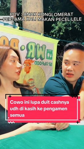 Anak Konglomerat Diajak Makan Pecel Lele di Pinggir Jalan