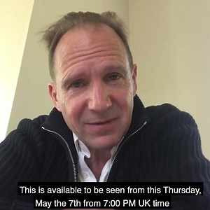 Ralph Fiennes (The Grand Budapest Hotel, Harry Potter) recorded a special message for fans ahead of Antony & Cleopatra streaming tonight. 🙌 Shakespeare's epic tragedy ‘explores an explosive, obsessive, erotic passion... against a background of political intrigue and imperial ambition.’ See you at 7pm UK time on YouTube. | National Theatre