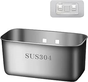 Sink Drain Strainer Basket, 304 Stainless Steel Sink Rack for Food Waste Collection and Storage