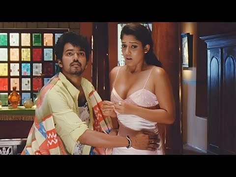 बस और ज्यादा रोमांटिक होने की जरुरत नहीं है,अभी रात बाँकी है- विजय और नयनतारा रोमांटिक सीन