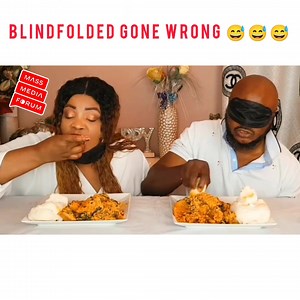 288K views · 2.3K reactions | Blindfolded gone wrong  | Massmediaforum | Facebook