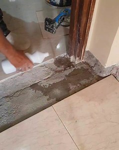 How to install a home door threshold in a professional manner | Mastafa roum