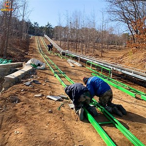 [Hot Item] Scenic Amusement Park Speed Grass Hillside Grassland Sliding Ride