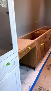 Thanks @crossgrain327 for protecting the floors of this beautiful master bath during a recent cabinet install with Ram Board! | Ram Board