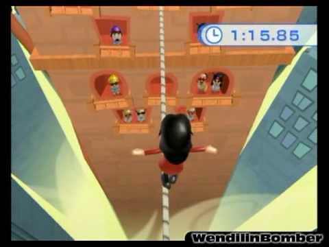 Wii Fit - Tightrope Walk ~ Gameplay