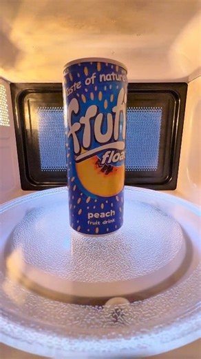 Fruti float VS Microwave Oven 😱 #satisfyingvideo #experiment #foryou #microwave #fypシ | Hot Spoon Experiments