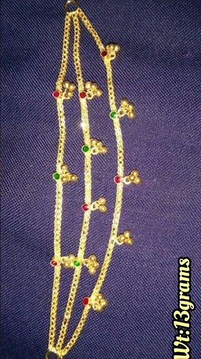 lightweight gold champaswaralu collection|Beautiful designs