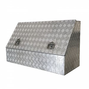 [Hot Item] Aluminium Checker Plate Tool Box Ute Truck Storage Toolbox