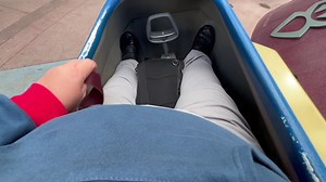 Fat Testing Astro Orbiter at Disneyland Anaheim for Plus Size Riders | Fat Tested Travel - Plus Size Disney