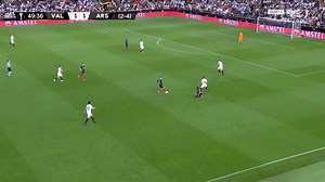 Valencia-Arsenal 1-2, Lacazette