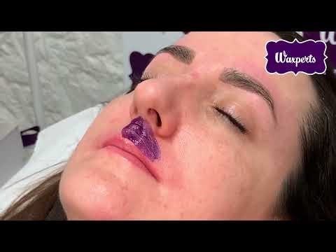 Waxperts Female Lip Wax Tutorial