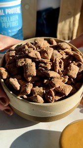 Have your puppy chow and protein too with this epic ✨Protein Puppy Chow recipe ✨ that has 15g protein per serving!!! ➡️Comment RECIPE and we’ll send you the recipe a link to our Target Storefront where you can easily buy everything you need. #targetpartner #ad We used Vital Proteins Unsweetened Collagen Peptides for this recipe, but we’ve also made this with vanilla collagen and vanilla protein powder. If you use an unsweetened collagen or protein powder, you’ll need a few tablespoons of powdere