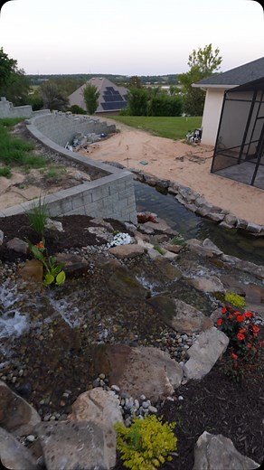 Chasing waterfalls💧 #sorryTLC #notsorry #sitepros #waterfalls #aquascape | Site Pros Landscaping Inc.