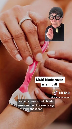 Use these tips & tricks to avoid getting that irritating itch after you shave #madamesweat #shaving #itchyskin #shavingtip #kaianaturals #skinhack #shave #shavetiktok