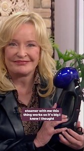 14K views · 174 reactions | Because who doesn’t bring a full-size steamer in their carry on?  ICYMI: We can’t get enough of the dynamic duo that is Rodney Bowers and Meredith Shaw.  | The Marilyn Denis Show on CTV | Facebook