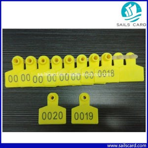 [Hot Item] Anti-Collision TPU Passive RFID Ear Tag for Animal ID Tracking