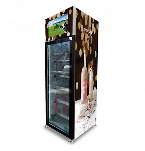 [Hot Item] Weimi Self Service Swiping Card Single Door Smart Fridge Combo Vending Machine