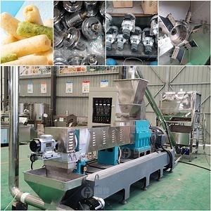 [Hot Item] Intelligent Filled Puffing Food Extrusion Line Precision-Controlled Inflating Snack Machine Smart Integrated Inflating Food Assembly Line
