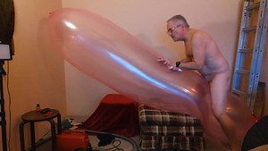 Balloonbanger 83) Ride Hump Pop biggest Blimp Balloon! at Free Gay Tube