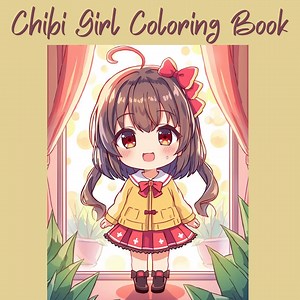 Chibi Girl Coloring Book 25 Cute Printable Pages of Fantasy Chibi Kawaii Girls for Adults and Teens PDF Donwnload - Etsy Canada