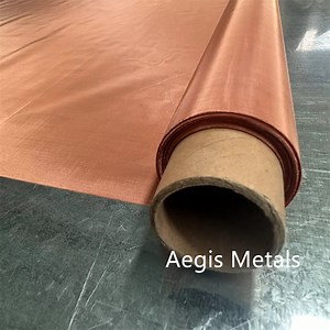 [Hot Item] 0.05mm Thick 50X50 60X60 Micron 250 300 350 Mesh Copper Wire Mesh