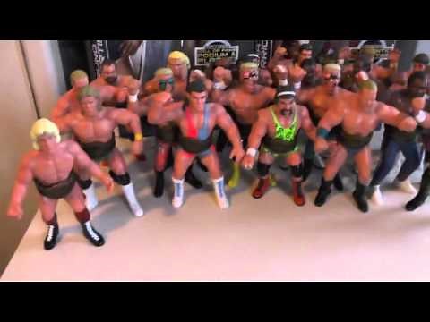 Complete Set Of WCW Galoob Action Figures