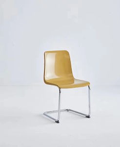 [Hot Item] Wholesale Modern Furniture Restaurant Dining Room Metal Frame Plastic Chair