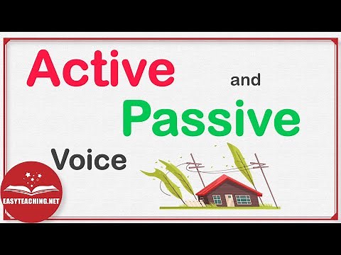 Active and Passive Voice Activity | EasyTeaching