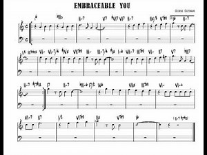 Embraceable You Backing Track (Play Along) for piano