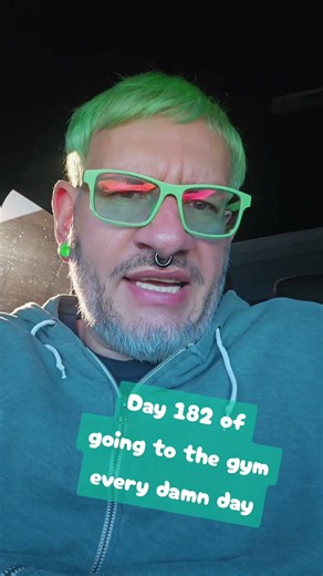 Day 182 of going to the gym #everydamnday for an entire year! #fitnessmotivationdaily