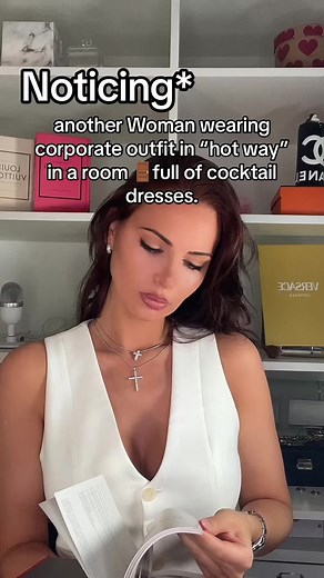 Corporate Fashion Clash: Juxtaposition at a Hot Function