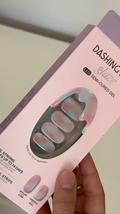 Glaze application is easy— just prep, apply, trim, cure, & file for the perfect gel mani every time! Checkout styles Siren Eyes and Cotton Candy Glaze for the perfect watercolor ombré 💖 | Dashing Diva USA