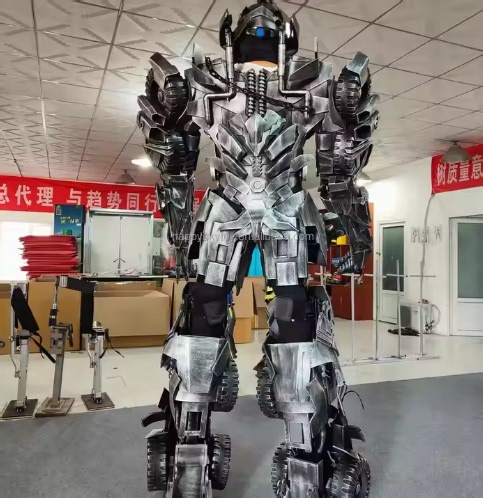 Adult Robot Custom Cosplay Transformers Realistic Moving Robot Mascot transformers with LED Effect