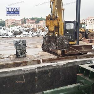[Hot Item] Titan Hydraulic Scrap Metal Baling Press Packing Machine for Metal Recycling