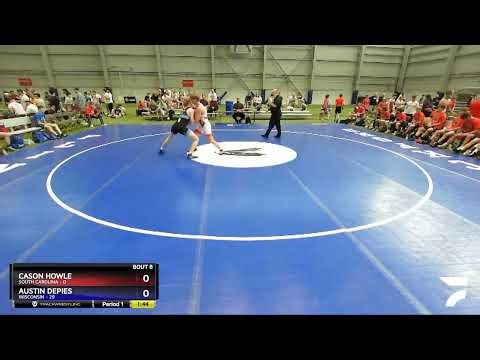182 Lbs Round 1 (16 Team) - Cason Howle, South Carolina Vs Austin Depies, Wisconsin 87cd