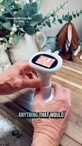 1000X Portable Microscope for Kids So much fun, easy to use and even has a built in zoom. Grab Yours here: https://amzn.to/4hiDDkR #microscopes #microscope #scienceismagic #scienceathome #scienceexperiments #scienceiscool #sciencelover #educationaltoy #educationaltoys #CommissionsEarned | Haley and David