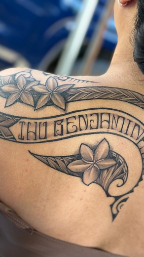 Female flow with son’s name 🌸🌸 Drop-down arrow under my bio, hit “Book now”! 🤙🏽🤙🏽🤙🏽 DM to book! Thanks for looking! . . . . . . . #polynesiantattoos #polymovement #islandtat #islandtattoos #nashvilletattoo #nashville #nashvilleartist #tattoosbyleleboii #freehand #tattoos #freehandtattoos #polynesia #micronesia #melanesia #hawaii #samoa #tonga #fiji #tahiti #guam #cnmi #chamorrotattoos #chamorro #artofluta #critical #torque #criticaltorque #dynamicink | Art of LUTA