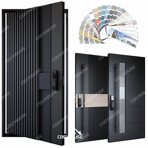 [Hot Item] Weather-Resistant Cast Aluminum Security Door for Luxury Homes and Commercial Buildings