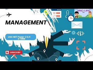 UGC NET MANAGEMENT PYQ PAPER-2 Question-4 solved with explanation| CSIR NET Management PYQ Solution